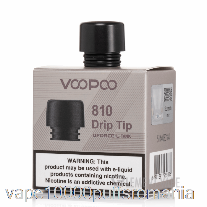 Vape Romania Voopoo Uforce-l 810 Drip Tip Negru